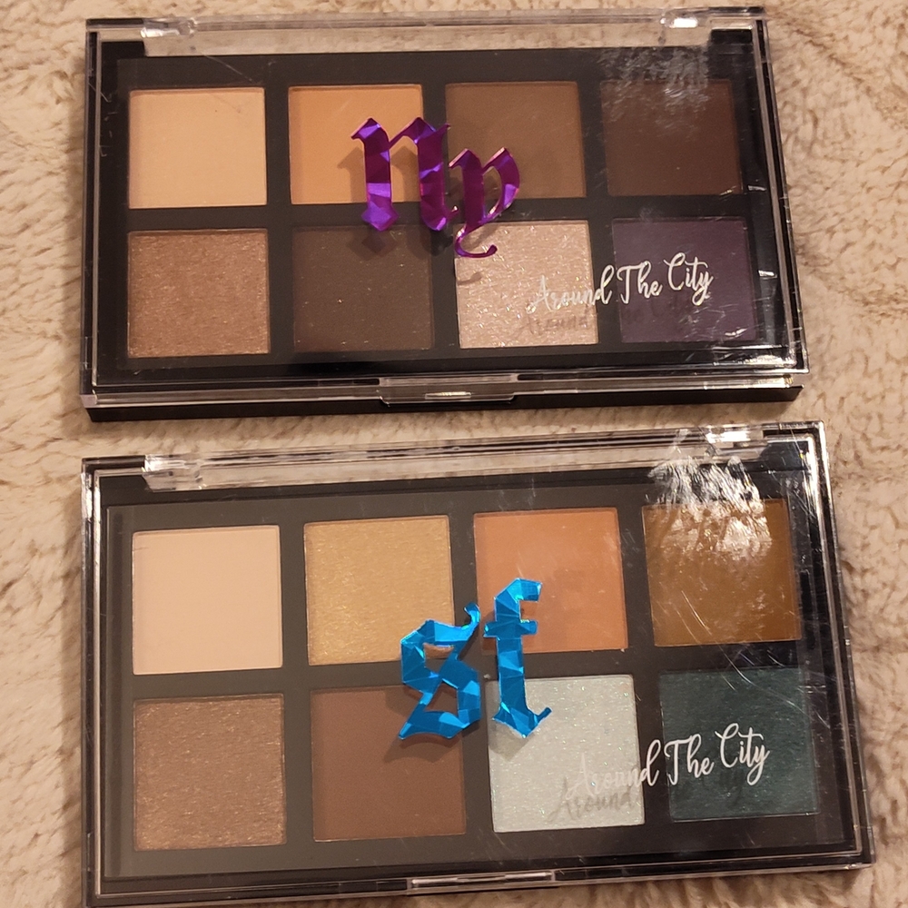 Eyeshadow Palette - Neutral and Blue Shades